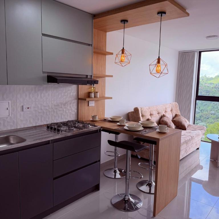 Nuevo apartamento moderno, espectacular vista - Apartamento de 1 dormitorio - 11
