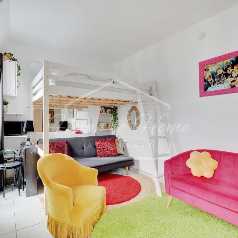 Studio Paris Centre avec Vue & Balcon - Appartement 1 Chambre - 1