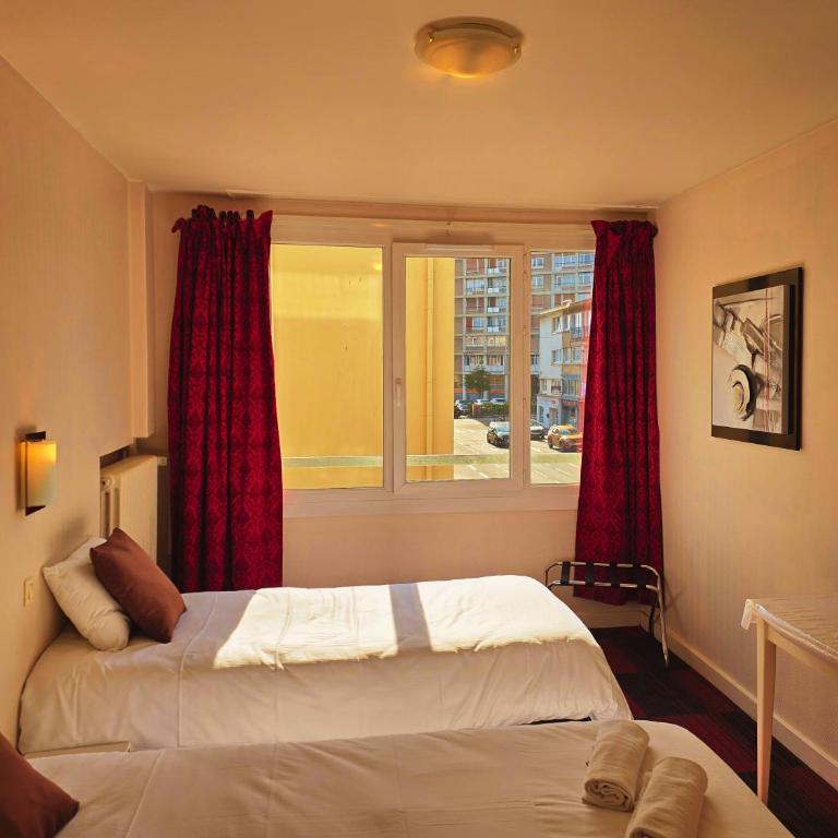 Hôtel Alexandra Centre Ville-Nausicaa - Chambre Lits Jumeaux - 1