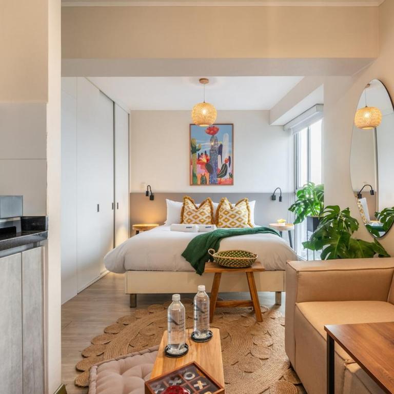 Barranco Signature Apartments by Geko - One-Bedroom Loft Apartment with One Queen Bed - 14
