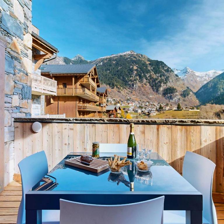 Ski & Spa 4 p, Résidence avec Piscine - Appartement 1 Chambre - 4