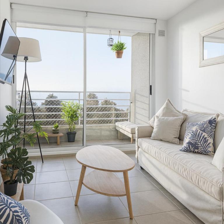 Depto Ocean View Algarrobo Norte - Piscina, WiFi y Estacionamiento - Three-Bedroom Apartment - 5