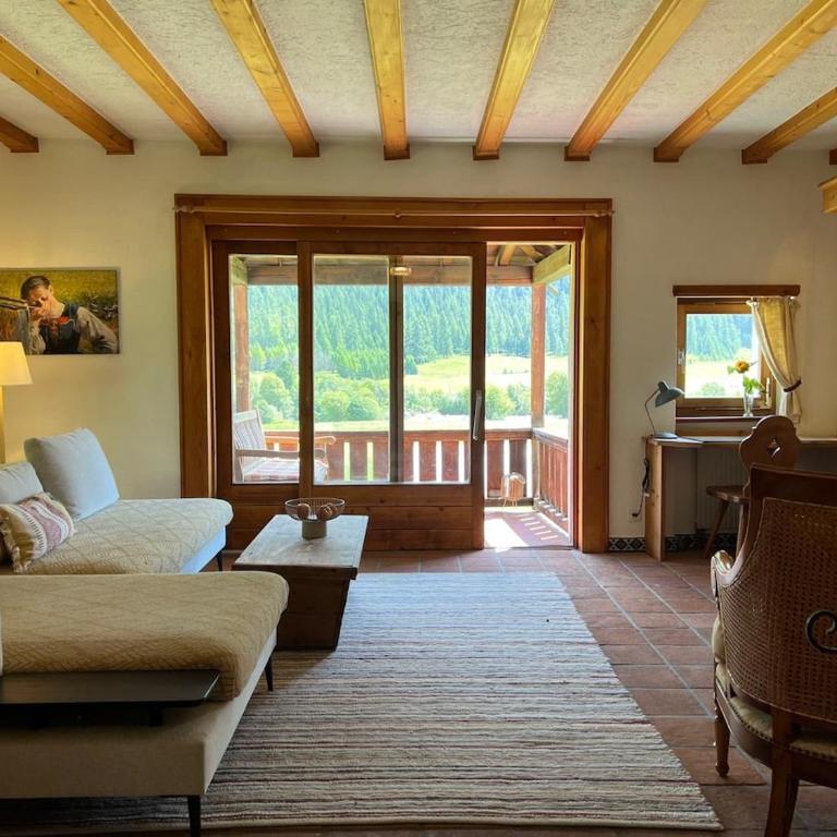Chesa Merl d'Ova - Apartment mit 1 Schlafzimmer - 1