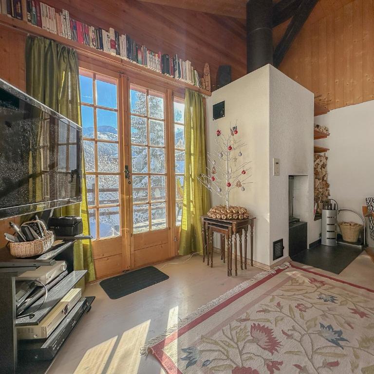 Chalet le Moulin - calme, nature, cheminée, vue - Chalet mit 3 Schlafzimmern - 9