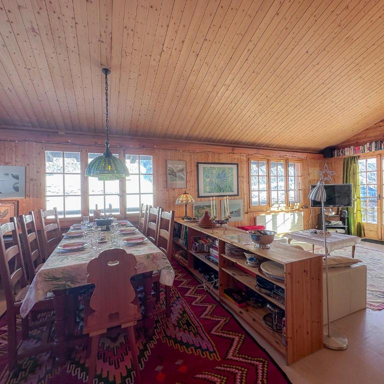 Chalet le Moulin - calme, nature, cheminée, vue - Chalet mit 3 Schlafzimmern - 12