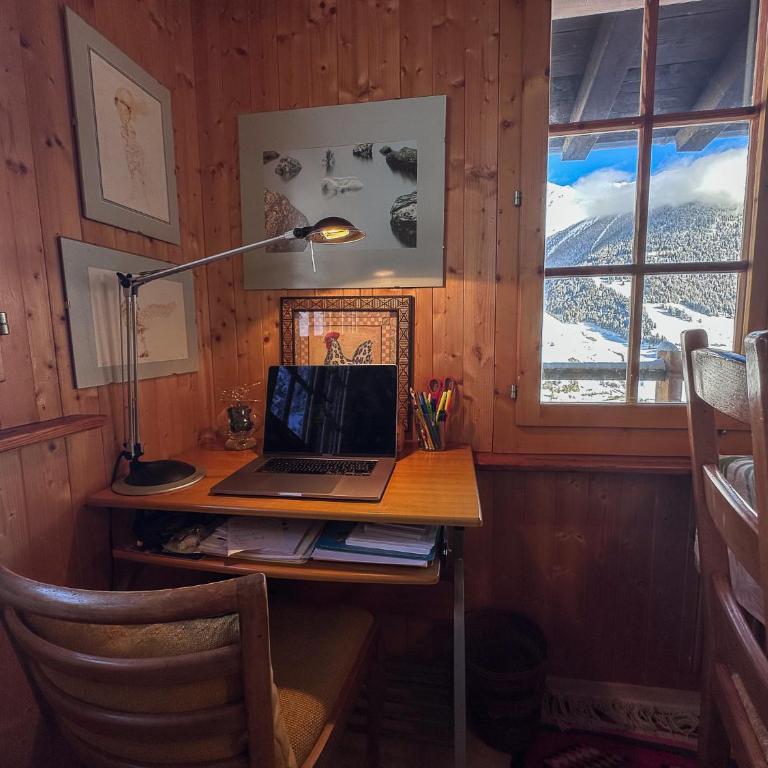 Chalet le Moulin - calme, nature, cheminée, vue - Chalet mit 3 Schlafzimmern - 15