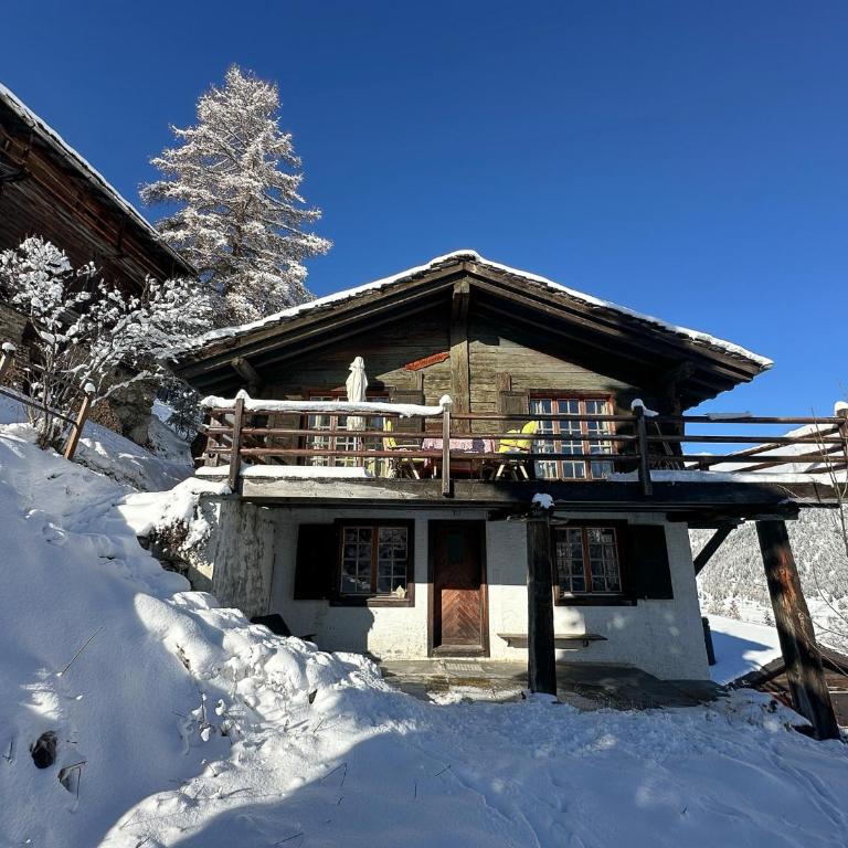 Chalet le Moulin - calme, nature, cheminée, vue - Chalet mit 3 Schlafzimmern - 40