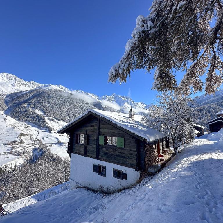 Chalet le Moulin - calme, nature, cheminée, vue - Chalet mit 3 Schlafzimmern - 42