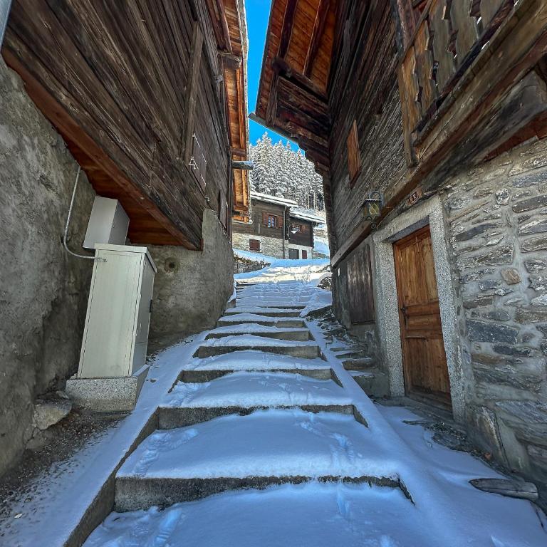 Chalet le Moulin - calme, nature, cheminée, vue - Chalet mit 3 Schlafzimmern - 45