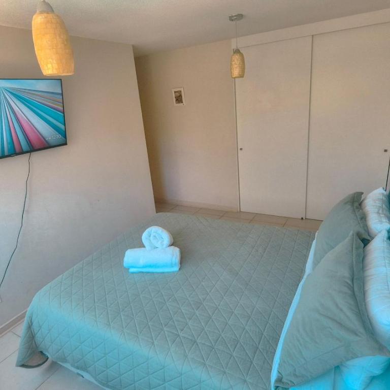 VR | Algarrobo Playa Mirasol 5PAX mar cerca, piscina, hermosa decoración, parking free - Three-Bedroom Apartment - 14
