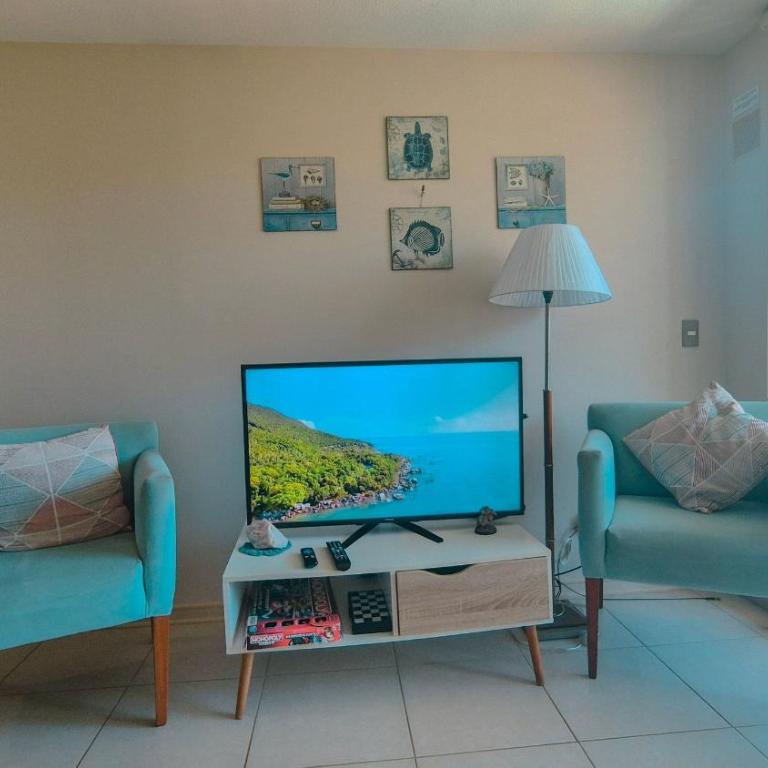 VR | Algarrobo Playa Mirasol 5PAX mar cerca, piscina, hermosa decoración, parking free - Three-Bedroom Apartment - 7