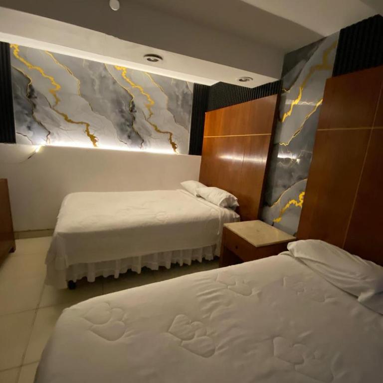 Hotel Puerto México Aeropuerto - Habitación con 2 camas grandes - 1