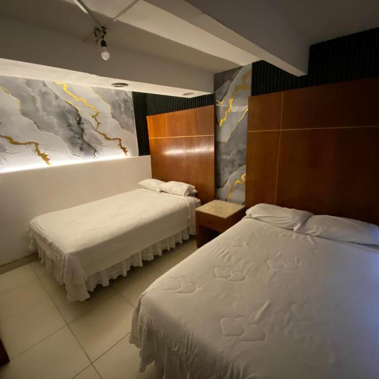 Hotel Puerto México Aeropuerto - Habitación con 2 camas grandes - 2