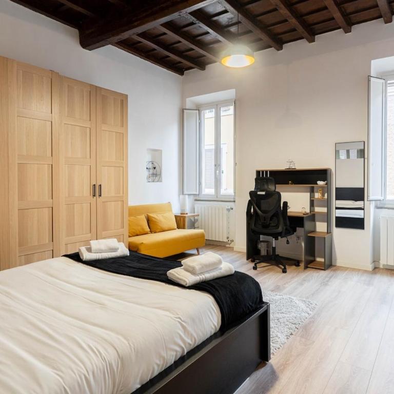 Comfortable Vatican, Pope View Window with St Peter View - Appartamento con 2 Camere da Letto - 7
