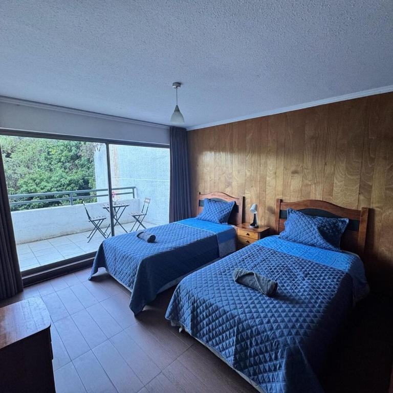 Departamento familiar con piscina en Reñaca - Two-Bedroom Apartment with Garden View - 27