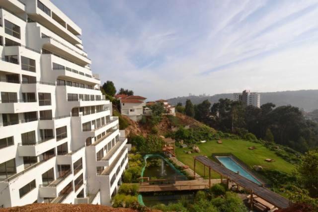 Departamento familiar con piscina en Reñaca - Two-Bedroom Apartment with Garden View - 28