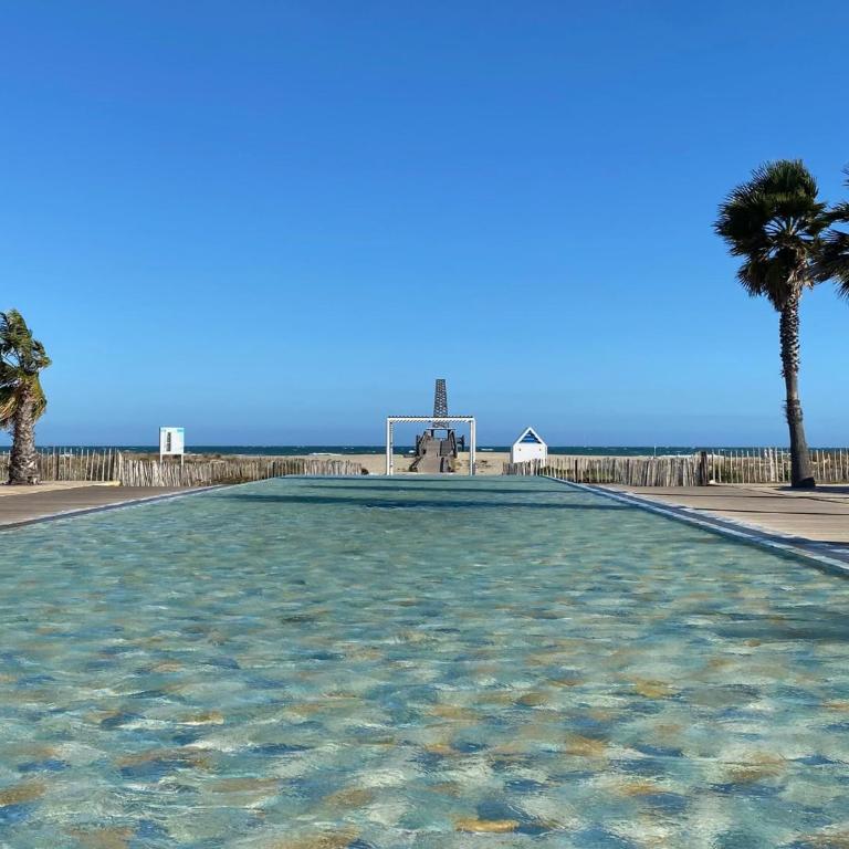 Port Leucate : Villa T2 Mezzanine Climatisée, Animaux <10kg OK, 5 pers., Front de Mer, PKG - FR-1-798-61 - Villa - 33
