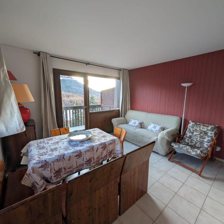 Appartement 4 pers. face aux pistes avec balcon sud, proche ESF - Appartement 1 Chambre - 1