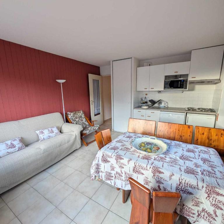 Appartement 4 pers. face aux pistes avec balcon sud, proche ESF - Appartement 1 Chambre - 8
