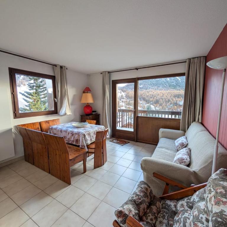 Appartement 4 pers. face aux pistes avec balcon sud, proche ESF - Appartement 1 Chambre - 10