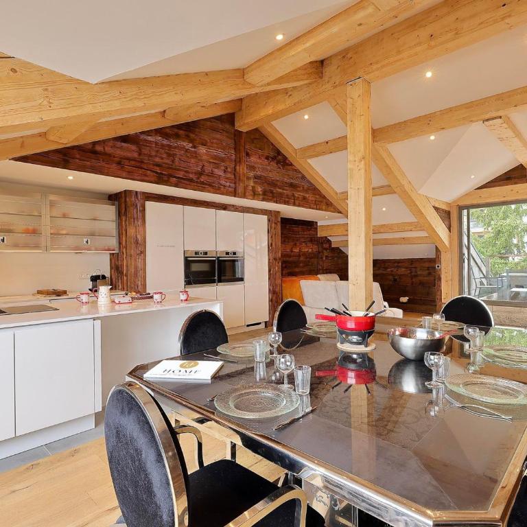 Duplex élégant à Courchevel avec Wi-Fi, 4 chambres, pour 8 personnes - FR-1-575-250 - Apartment - 6