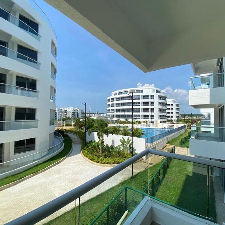 Pool , Private Beach Modern and Serene Apartment - Two-Bedroom Apartment - 30