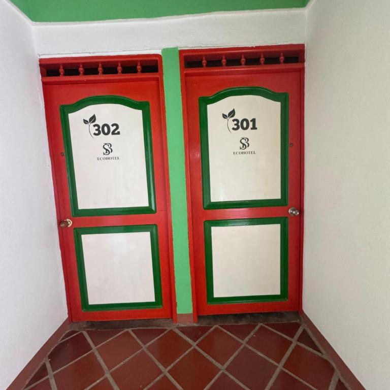 Ecohotel Santa Barbara - Habitación Doble con balcón - 42