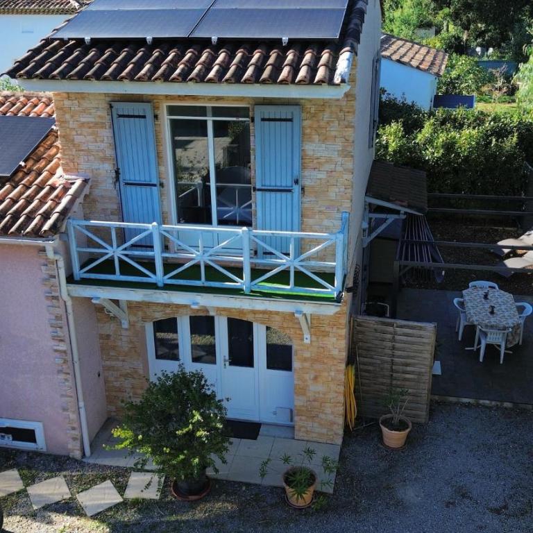 Le Mazet de Papaye 2 Chambres Terrasse BBQ Plage à 400 Mètres - Apartment mit 2 Schlafzimmern mit Balkon und Terrasse - 1