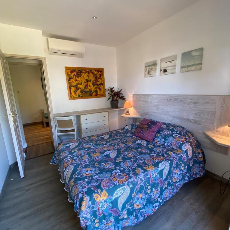Le Mazet de Papaye 2 Chambres Terrasse BBQ Plage à 400 Mètres - Apartment mit 2 Schlafzimmern mit Balkon und Terrasse - 8