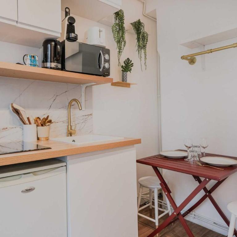 Charming studio 2P - Grands Boulevards - Appartement - 8