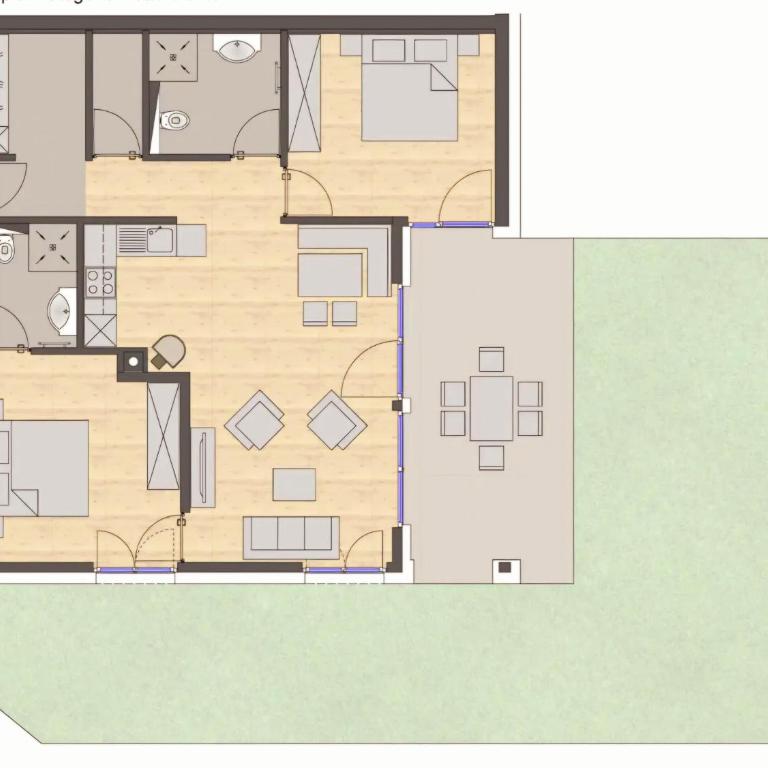 Alpin Park Matrei - Apartment mit 2 Schlafzimmern und Dusche - 7