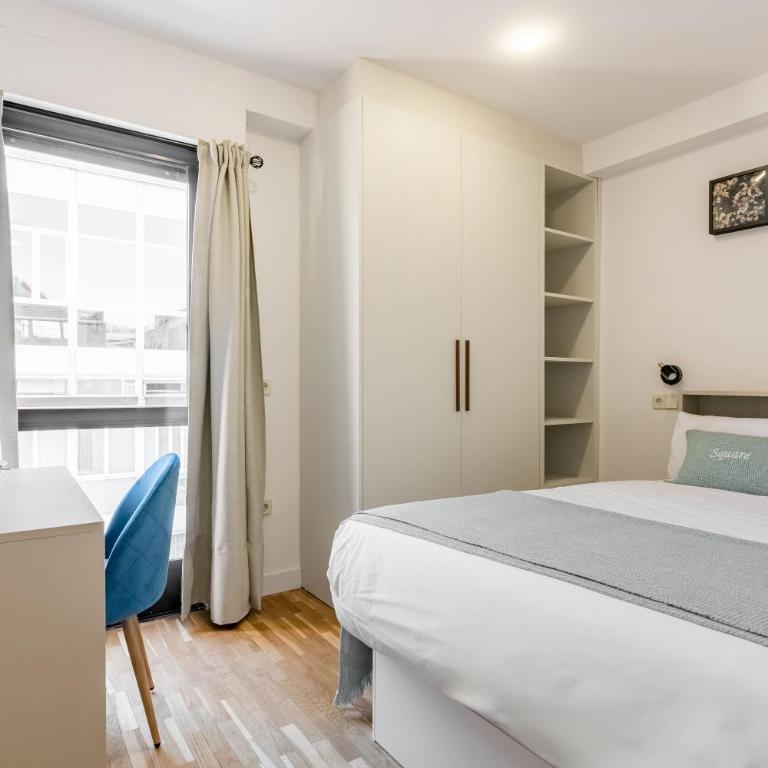 Square Rooms by Charming, cerca del aeropuerto y con un pequeño gimnasio - Habitación Doble - 2