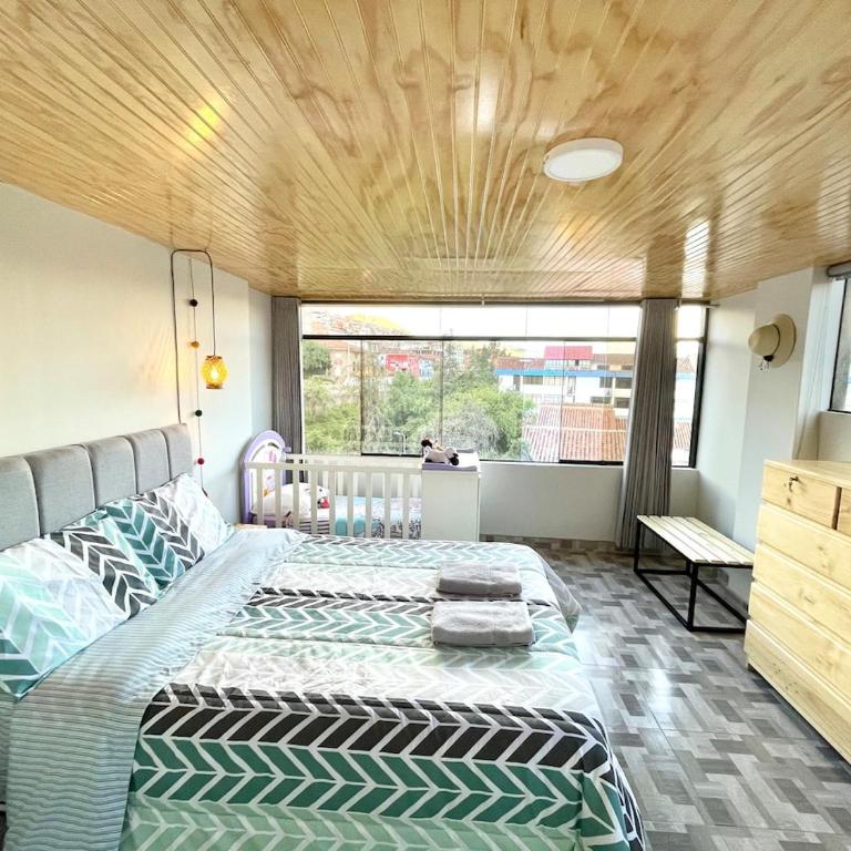Casita Cusco Spacious 2BR apartment great views, balcony, WiFi - Apartamento de 2 dormitorios - 6