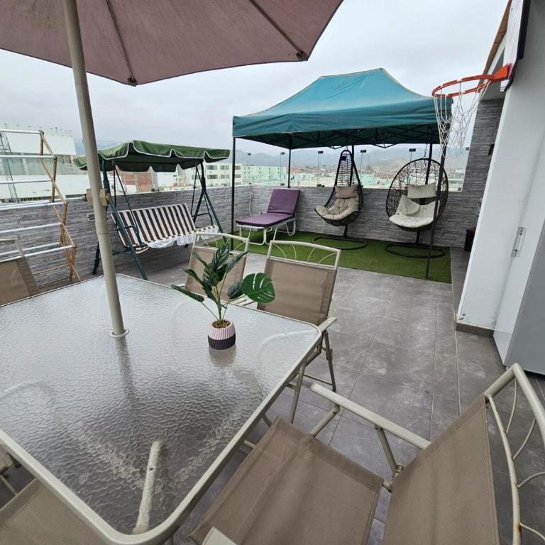 Departamento en Playa San Bartolo Con terraza - Apartamento de 2 dormitorios - 1