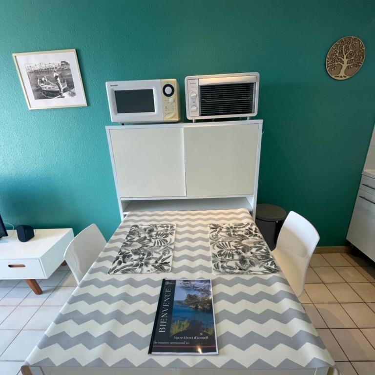Vue mer, plage à 500m, parking - Apartment mit 1 Schlafzimmer - 2