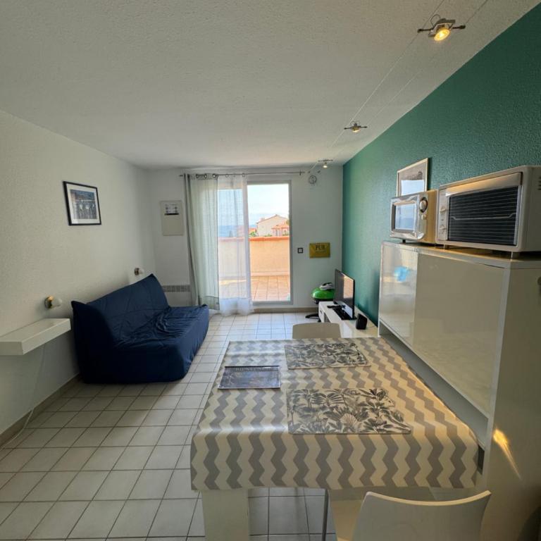 Vue mer, plage à 500m, parking - Apartment mit 1 Schlafzimmer - 5