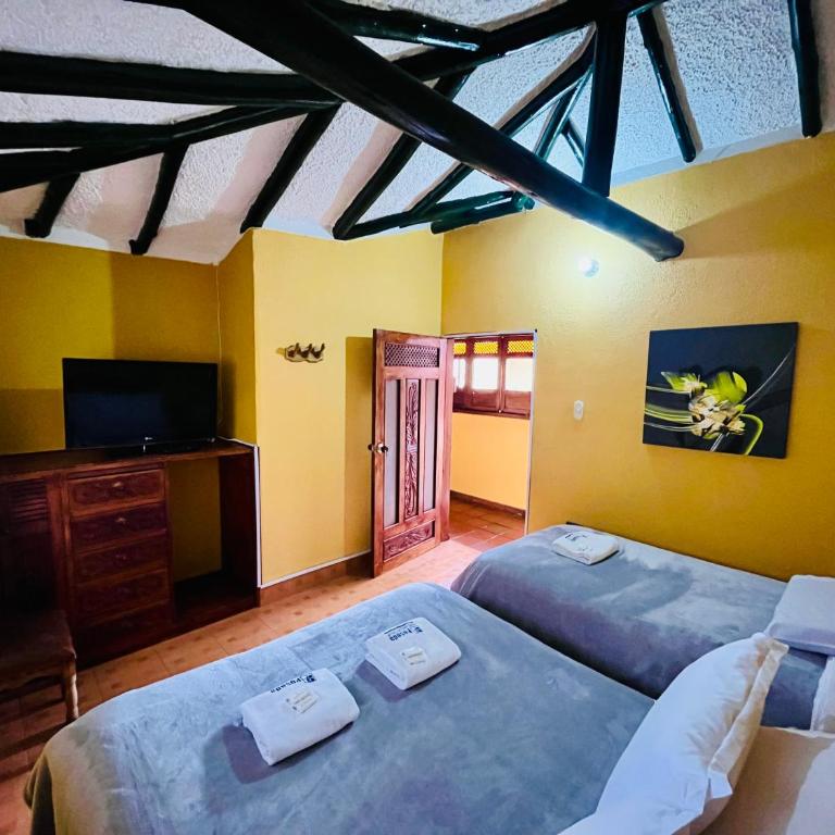 Hotel Santa Lucia de Cucaita - Habitación Familiar - 1