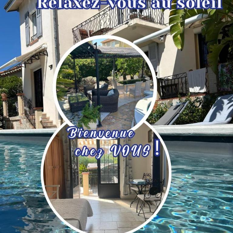 Très beau Studio lumineux dans Villa avec piscine - Appartamento con 1 Camera da Letto - 1