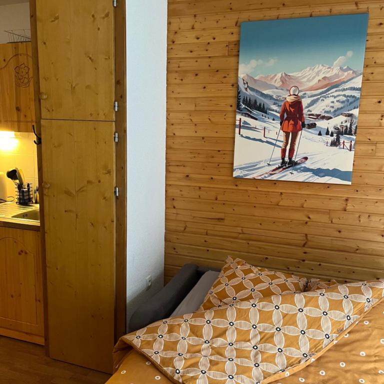 CHEZ ERIC appart 4 pers orelle 3 vallee val thorens - Appartement 1 Chambre - 19