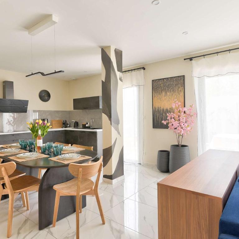 Maison Marly avec piscine privee a Serignan - Apartment - 14