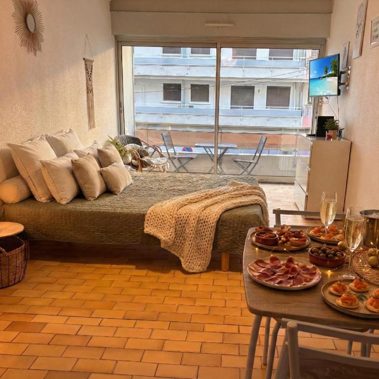 Studio à 100m de la plage avec balcon - 66 - Studio - 1