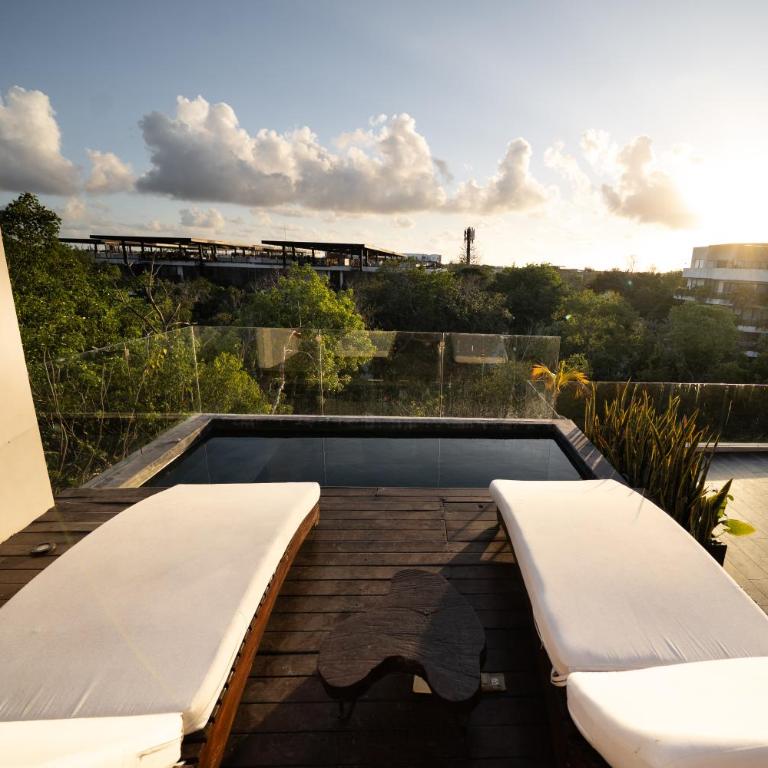 Amazing Penthouse & Apartment with Private Pool, Terrace , Roof Top and Hot Tub in Tulum Jungle - Apartamento - 9