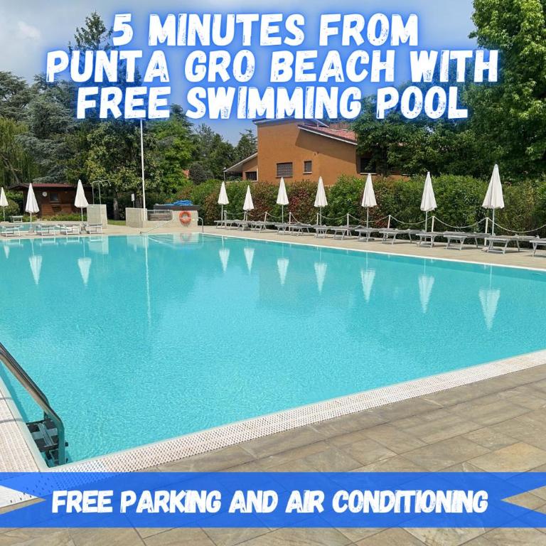 5' from Punta Gro Beach with Free Swimming Pool - Appartamento con 2 Camere da Letto e Vista Giardino - 1
