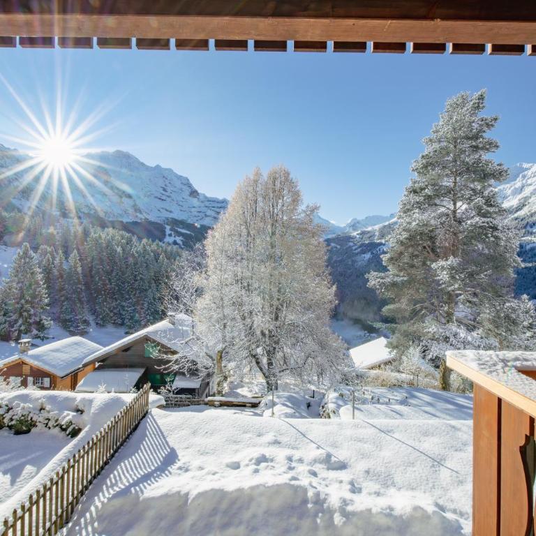 Chalet Ledihus Residence - Superior Apartment mit Balkon - 31