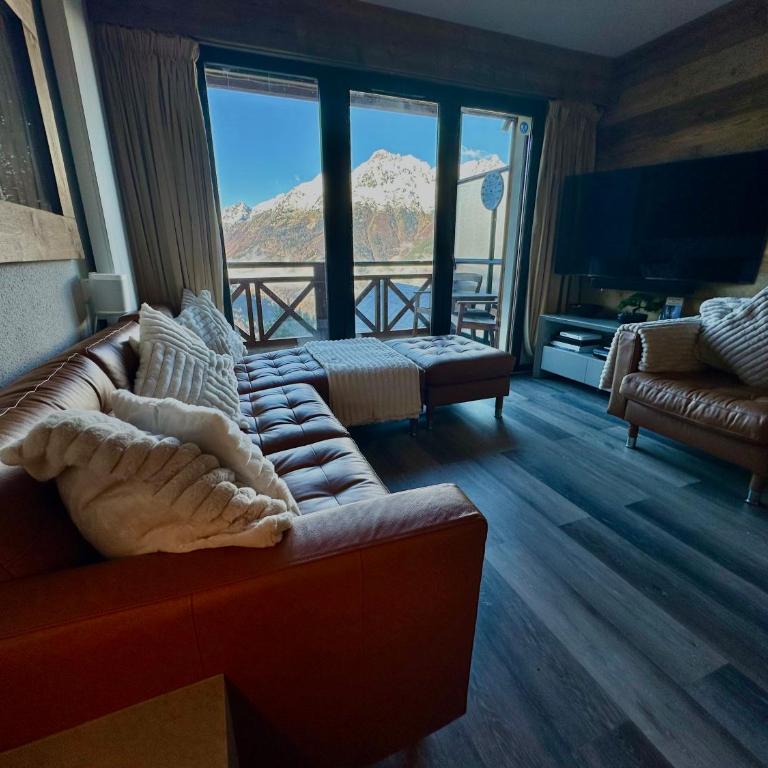 Les Ecureuils Squirrel Lodge - Appartement avec Vue sur la Montagne - 9