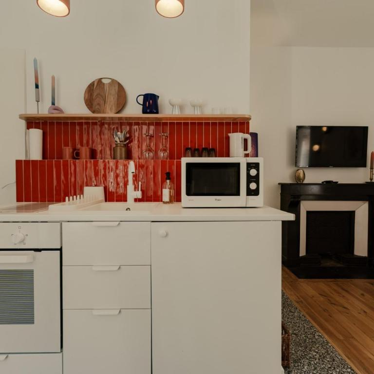 Orange Pastel - Parking gratuit - T2 cosy proche gare, GEM, Palais de justice - Apartment mit 1 Schlafzimmer - 6