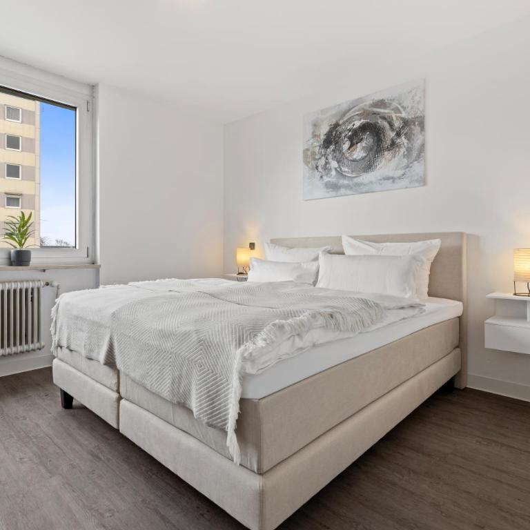 Primero Relax-Home I Premium Apartments ab 90qm I Balkon Garage I A8-Fuggerei - Appartement 2 Chambres avec Terrasse - 10
