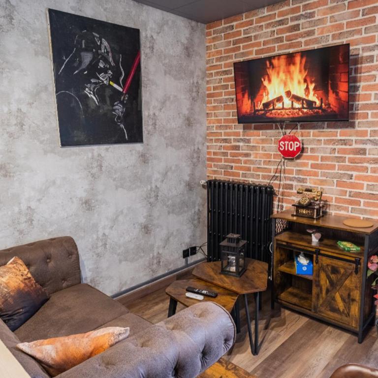 Cozy studio La Fabrique balcony & free parking - Apartment mit 1 Schlafzimmer - 5