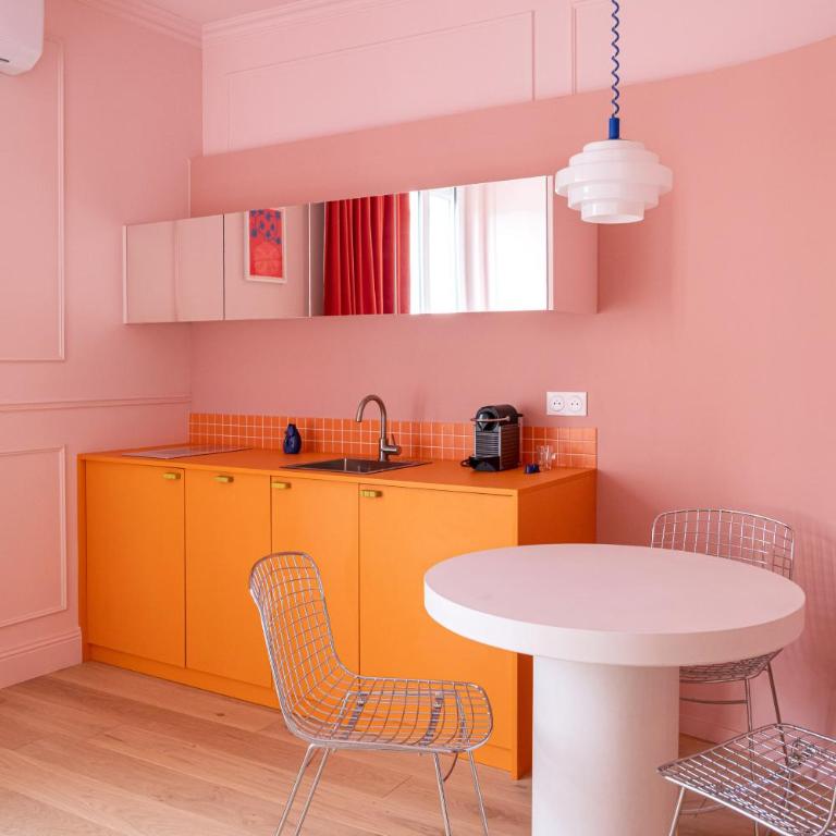 Pink - 4 PAX - Chartrons Jardin Public - Clim - Parking - Apartment mit 1 Schlafzimmer - 4
