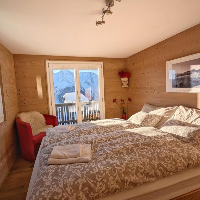 Imhof Alpine B&B Apartments - Apartment mit 2 Schlafzimmern und Bergblick - 8